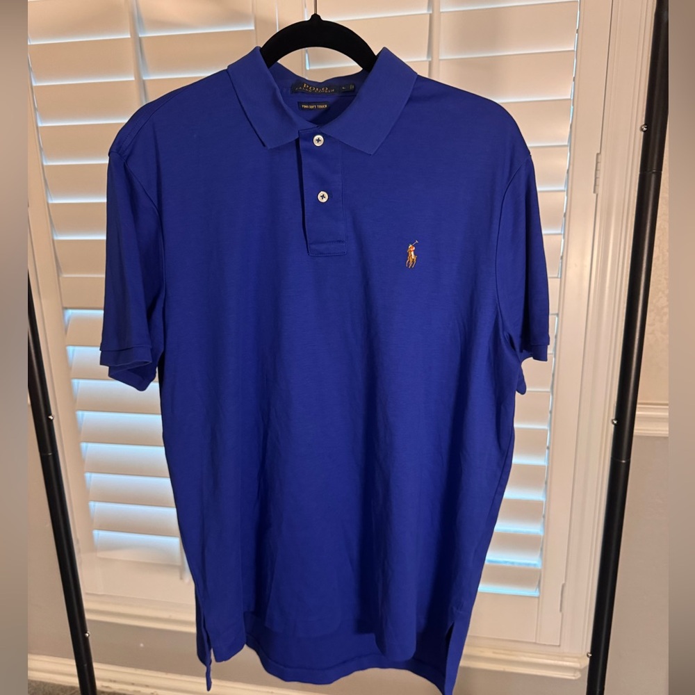 Ralph Lauren Men's Royal Blue Tee - Picture 4 of 4